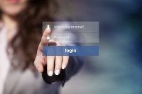 Login interface indicating secure user experience