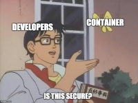 Meme of developers asking 