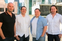 Versent founders Thor Essman, James Coxon, Eddie Smith and Hamish Toll